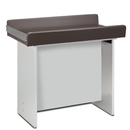 Clinton Panel Leg Infant Blood Station, Laminate Slate Gray, Wedgewood 67110-1SG-3WW